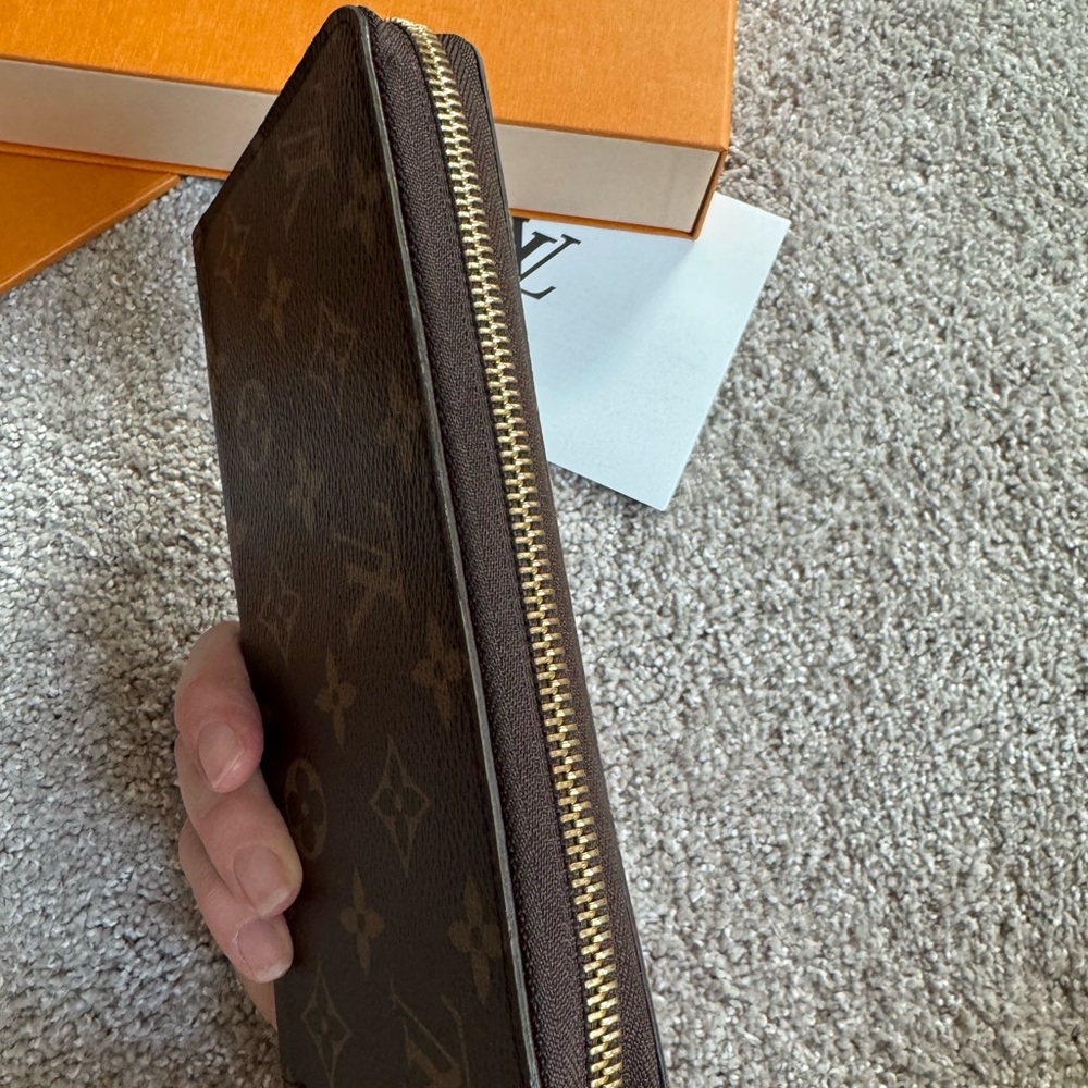 LV zippy monogram wallet rose ballerine pink logo Louis Vuitton canvas long - Picture 8 of 10